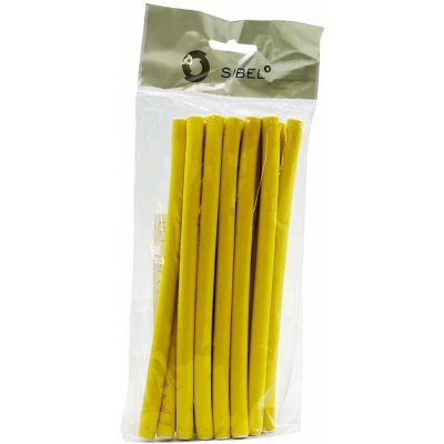 Sibel Flexi Mousse Curlers Short Yellow 18 cm x 10 mm 12 ks – Hledejceny.cz