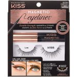 KISS Magnetické umělé řasy s očními linkami 01 Lure – Zboží Dáma