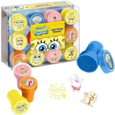 SpongeBob razítka 12 ks – Zboží Mobilmania
