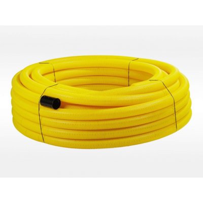 ACO Flex PVC DN100 - Drenážní trubka žlutá 50 m - bez perforace