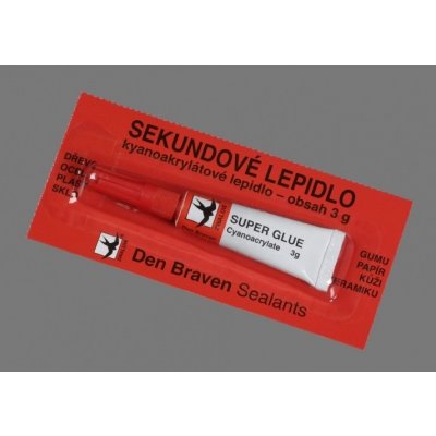 Den Braven sekundové lepidlo 20g – HobbyKompas.cz