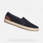 Geox tmavě modré pánské slip on tenisky Pantelleria – Zboží Dáma