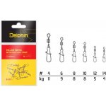 Delphin Karabinka s obratlíkem Rolling Swivel with Fastlock Snap B-01 vel.14/4kg – Zboží Mobilmania