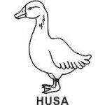 L.V. Obrázkové razítko HUSA – Zboží Mobilmania