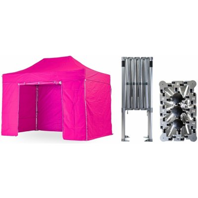 TENTino BIG HEXAGON 2x4 m růžová – Hledejceny.cz