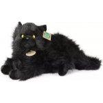 Eco-Friendly Rappa kočka černá ležící 30 cm – Zboží Dáma