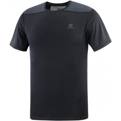 Pánské tričko Salomon Outline SS Tee Black – Hledejceny.cz