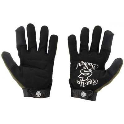 West Coast Choppers rukavice Wcc Pay Up Suckers Gloves Olive/black – Hledejceny.cz