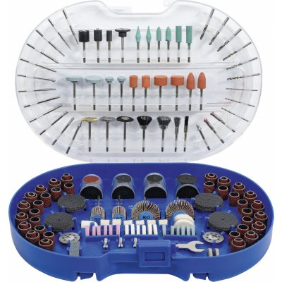 BGS Technic BGS 8060-1 Sada brusných a lešticích kotoučů a vrtáků pro nářadí s vysokými otáčkami (315 dílů) – Sleviste.cz