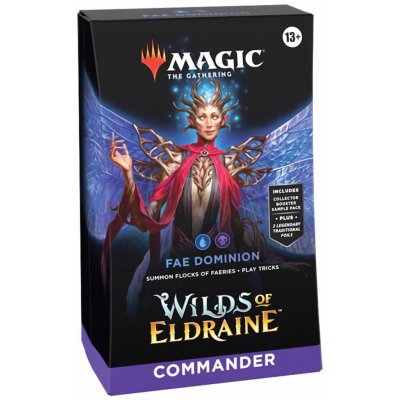 Wizards of the Coast Magic The Gathering Wilds of Eldraine Commander Deck Fae Dominion – Zboží Mobilmania