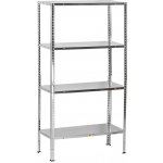 Dema Regál 75 x 30 x 145 cm 4 police pozink 15021D – HobbyKompas.cz