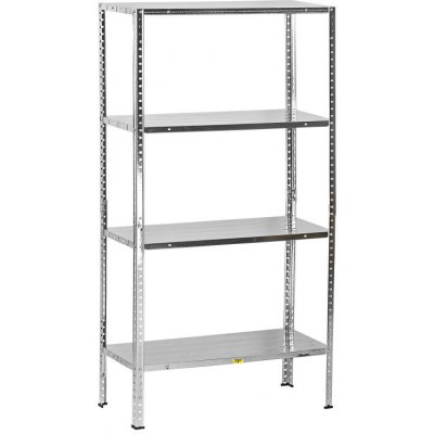 Dema Regál 75 x 30 x 145 cm 4 police pozink 15021D – HobbyKompas.cz