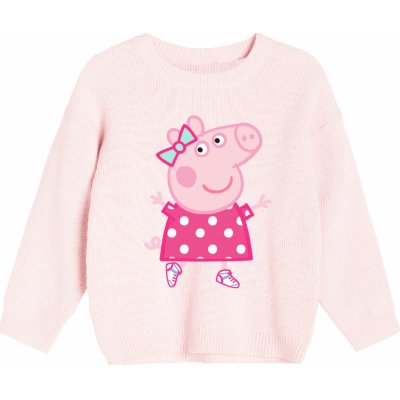 Prasátko Pepa licence Dívčí svetřík Prasátko Peppa 52451055 světle růžová Růžová – Zbozi.Blesk.cz