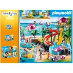 Playmobil 70610 Family Fun zábavný bazén s rozprašovačem vody – Hledejceny.cz