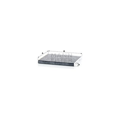 CUK24004 MANN-FILTER Filtr, vzduch v interiéru – Hledejceny.cz