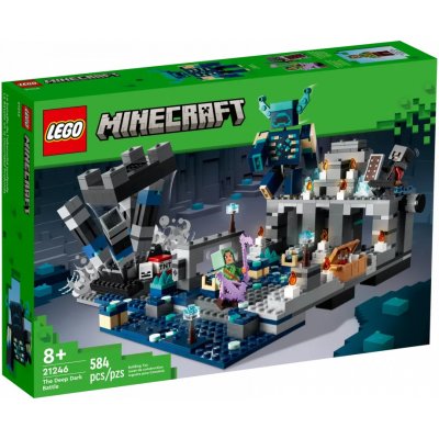LEGO® Minecraft 21246 Bitva v Deep Darku – Hledejceny.cz