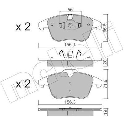KLOCKI HAM.PRZOD FORD S-MAX 06- – Sleviste.cz