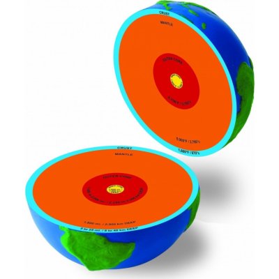 Montessori Pěnový model Země – Sleviste.cz