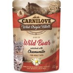 Carnilove Cat Wild Boar with Chamomile 85 g – Sleviste.cz
