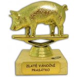 F1270 Vánoční zlaté prasátko – Zboží Dáma