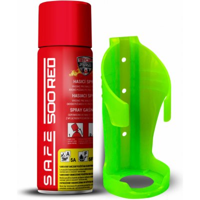 Safehome Hasicí sprej SAFE 500 RED 500ml pěnový + držák 50F 06560994 – Hledejceny.cz