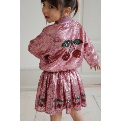 Konges Slojd sukně s flitry Starla růžová – Zboží Dáma