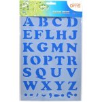 Plastová šablona 20 x 30 cm Abeceda velká – Zboží Dáma Plastová šablona 20 x 30 cm Abeceda velká – Zboží Dáma