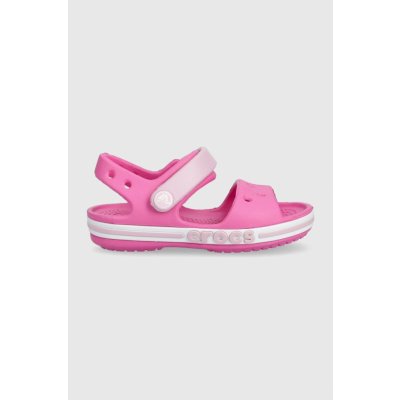 Crocs Bayaband sandal K 205400 růžová – Zboží Mobilmania