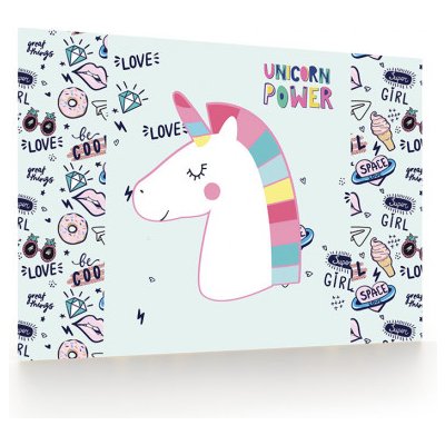 Oxybag Podložka na stůl - Unicorn Iconic - 60 x 40 cm - 5-86923 – Zboží Mobilmania