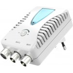 Hama anténní zesilovač s rozbočovačem, zásuvkový 4047443442055 – Zboží Živě