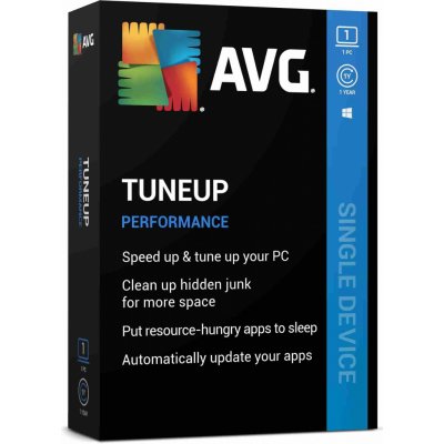AVG PC TuneUp 1 lic. 1 rok update (tuw.1.12m.r) – Hledejceny.cz