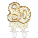 GoDan Dortová svíčka číslice 80 – Hledejceny.cz