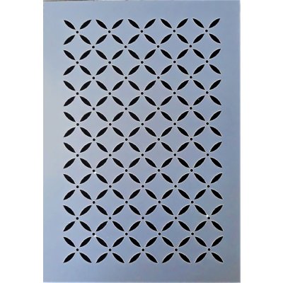 Daily Art Šablona plastová Lístečky A5 – Zboží Dáma