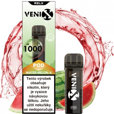 Venix Max Pod Watermelon-X 20 mg 900 potáhnutí 1 ks – Hledejceny.cz