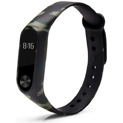 Xiaomi Kamufláž náhradní náramek pro Mi Band 2 Zelená kamufláž MBSCZ-IMG2ZK