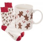 Orion Dárkový hrnek s ponožkami pánské Perníček 350 ml – Zboží Dáma