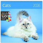 Cats nástěnný 2026 – Sleviste.cz
