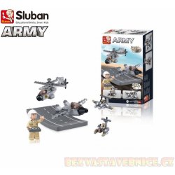 Sluban B0537H Aircraft Carrier Dron 4v1 104 ks