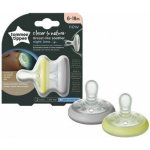 Tommee Tippee šidítko C2N silikon Natural Night 2ks 433484TT – Zboží Mobilmania
