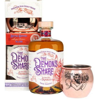 The Demon's Share El Oro Del Diablo 3y 40% 0,7 l (holá láhev)