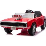 Mamido Dodge Charger R/T 24V 2x200W Dětské elektrické autíčko červená – Sleviste.cz