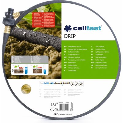 Cellfast DRIP 1/2" L - 7,5 m priesaková – Zboží Mobilmania