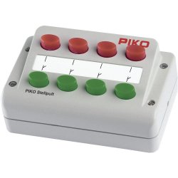 Piko Analogový ovládací panel 4 přepínače červeno-zelené 55262