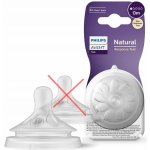 Philips Avent savička Natural Response 1 první průtok 2 ks transparentní – Zboží Dáma