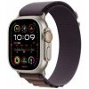 Chytré hodinky Apple Watch Ultra 2 GPS+Cellular 49mm Titanové tělo - Indigový řemínek Alpský tah (S) / 130-160mm MRER3F