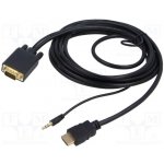 Gembird A-HDMI-VGA-03-10 – Sleviste.cz