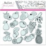 Aladine Diářová razítka Bullet journal Ovoce – Zboží Dáma