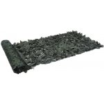 vidaXL Balkónová zástěna s tmavě zelenými listy 600 x 100 cm – Zboží Mobilmania