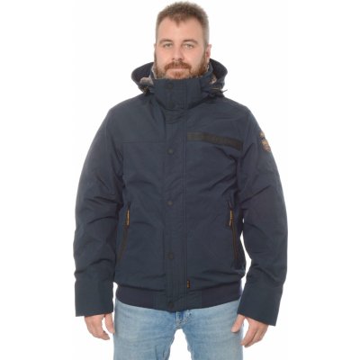 PME Legend Bunda Ice Striper PJA24091425281 tmavě modrá – Zboží Dáma
