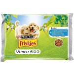 Purina Friskies pes Junior KUŘECÍ / mrkev 4 x 100 g – Sleviste.cz